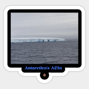 Antarctica A23a Sticker